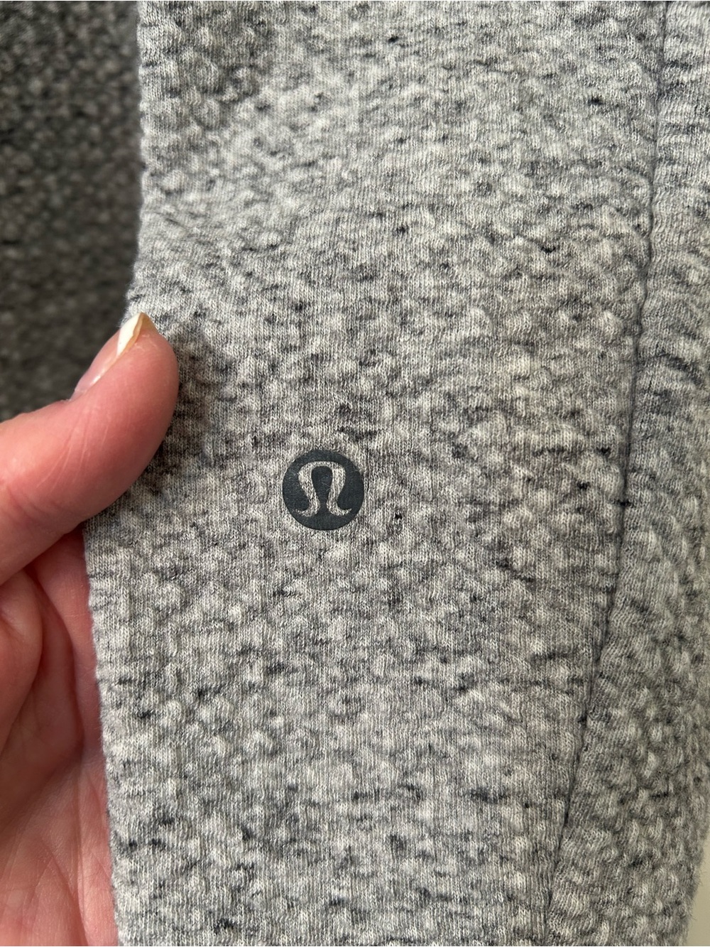 lululemon athletica Men's Hoodie- Heather Gray - Picture 3 of 10